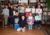 Zajęcia w szkole podstawowej w Chwałowicach